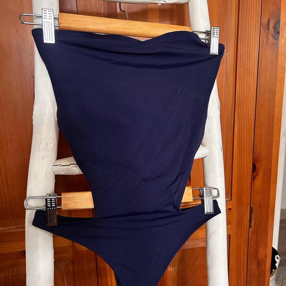 Coulbourne one piece blue and yellow